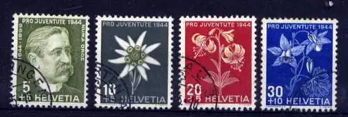 (2764) Schweiz Nr.439/42           O  gestempelt