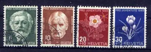 (2765) Schweiz Nr.465/8           O  gestempelt
