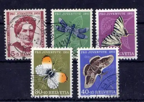 (2771) Schweiz Nr.561/5           O  gestempelt