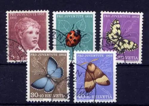 (2772) Schweiz Nr.575/9           O  gestempelt