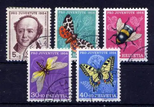 (2774) Schweiz Nr.602/6           O  gestempelt