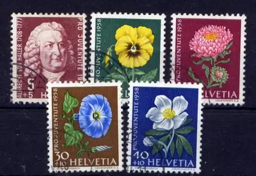 (2778) Schweiz Nr.663/7           O  gestempelt