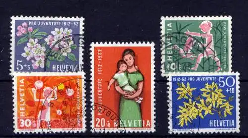 (2782) Schweiz Nr.758/62           O  gestempelt