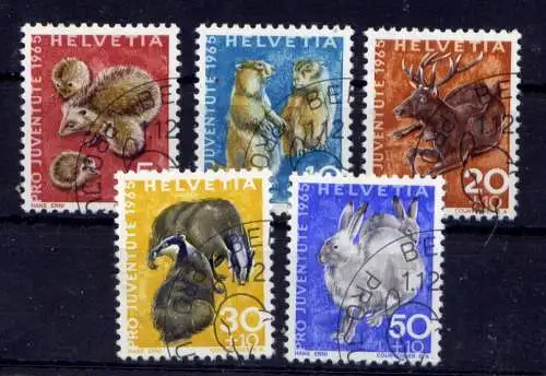 (2785) Schweiz Nr.826/30           O  gestempelt