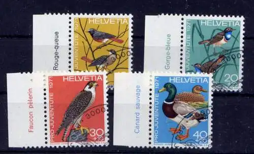 (2792) Schweiz Nr.960/3           O  gestempelt