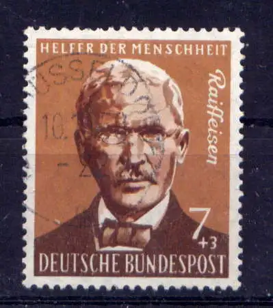 (13638) BRD Nr.297                       O  gestempelt