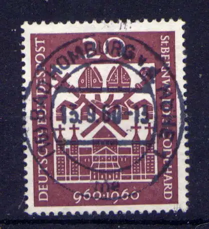 (13656) BRD Nr.336                       O  gestempelt