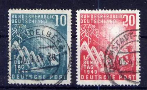 (13661) BRD Nr.111/2                       O   gestempelt