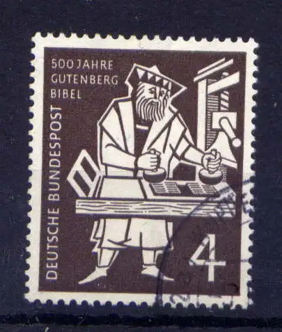 (13694) BRD Nr.198                       O   gestempelt