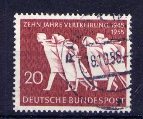 (13704) BRD Nr.215                       O   gestempelt
