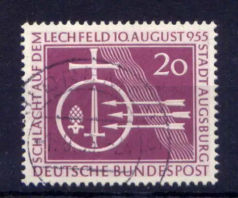 (13705) BRD Nr.216                       O   gestempelt