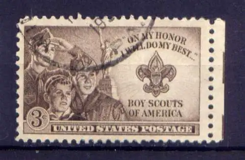 (7204) USA Nr.613                      O  gestempelt