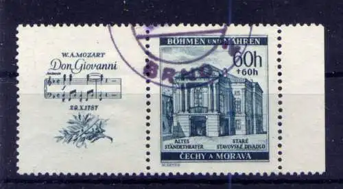 (433) Böhmen und Mähren Nr.80 Zf             O  gestempelt / Deutsches Reich