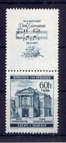 (435) Böhmen und Mähren Nr.80 Zf             **  postfrisch / Deutsches Reich