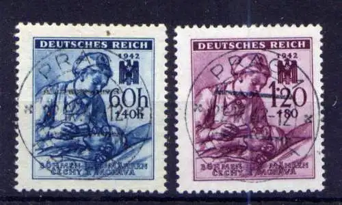 (440) Böhmen und Mähren Nr.111/2             O  gestempelt  / Deutsches Reich
