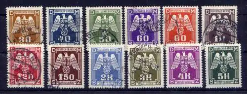 (455) Böhmen und Mähren Dienst Nr.13/24             O  gestempelt + **  postfrisch  / Deutsches Reich