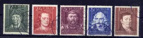 (125) Deutsches Reich Generalgouvernement Nr.120/4         O  gestempelt