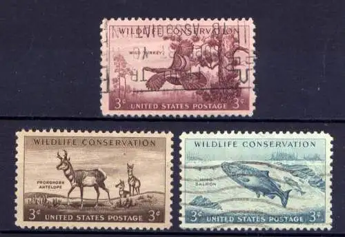 (7470) USA Nr.699/701                     O  gestempelt