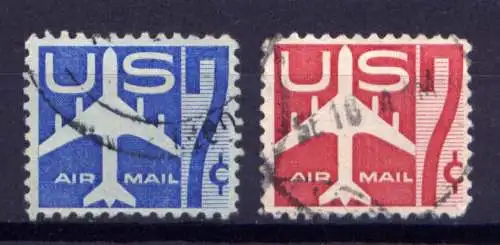 (7560) USA Nr.732/3                    O  gestempelt