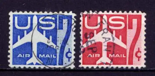 (7561) USA Nr.732/3                    O  gestempelt