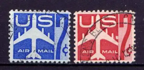 (7562) USA Nr.732/3                    O  gestempelt