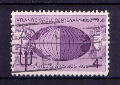 (7564) USA Nr.734                    O  gestempelt