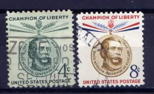 (7570) USA Nr.736/7                    O  gestempelt