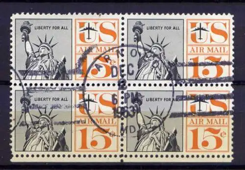 (7618) USA Nr.764 I Viererblock                    O  gestempelt