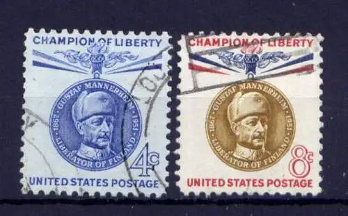 (7677) USA Nr.795/6                    O  gestempelt