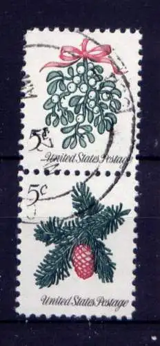 (7724) USA Nr.870 + 872 Paar                     O  gestempelt