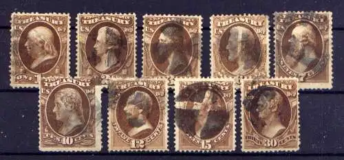 (6992) USA Dienst ex.Nr.71/80                       O  gestempelt