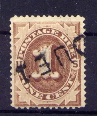 (6994) USA Porto Nr.1                       O  gestempelt