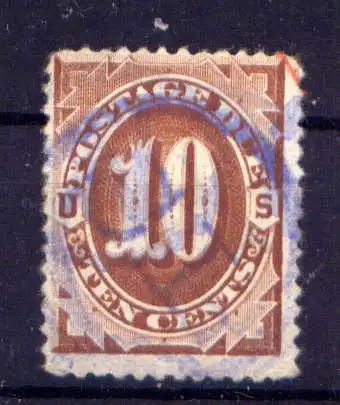 (6996) USA Porto Nr.5                       O  gestempelt