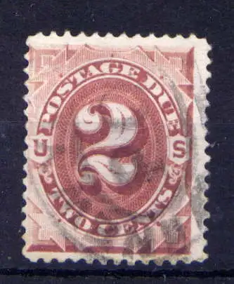 (6998) USA Porto Nr.9                       O  gestempelt