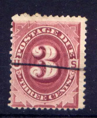 (6999) USA Porto Nr.10                       O  gestempelt