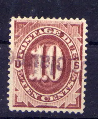 (7001) USA Porto Nr.12                       O  gestempelt