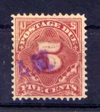 (7004) USA Porto Nr.18                       O  gestempelt