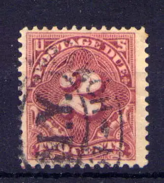 (7006) USA Porto Nr.23                       O  gestempelt