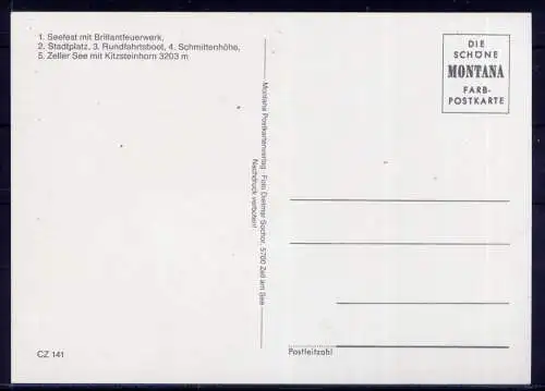 (5617) Zell am See  - unbeschrieben / Österreich See Feuerwerk Seilbahn