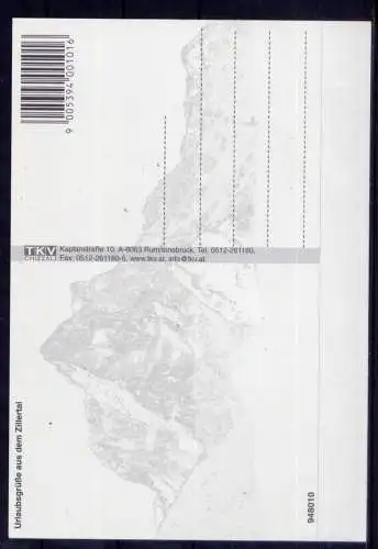 (5618) Zillertal  - unbeschrieben / Österreich Kirche Dörfer Berge