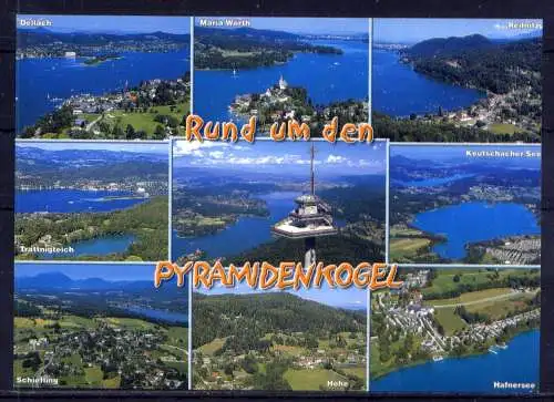 (5625) Wörther See  - unbeschrieben / Österreich Pyramidenkogel Aussichtsplattform Hafnersee