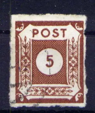 (2246) SBZ Sowjetische Besatzungszone  Nr.42 A              O  gestempelt