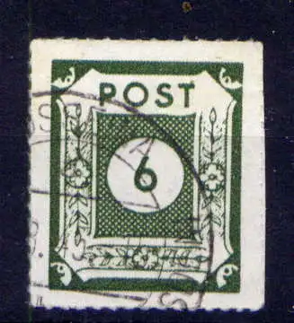 (2252) SBZ Sowjetische Besatzungszone  Nr.43 B I               O  gestempelt