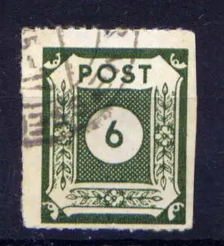 (2253) SBZ Sowjetische Besatzungszone  Nr.43 B I               O  gestempelt