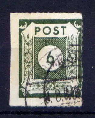 (2254) SBZ Sowjetische Besatzungszone  Nr.43 B I               O  gestempelt