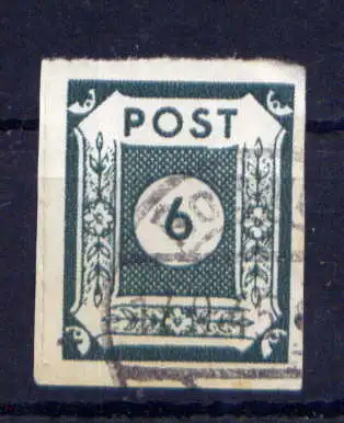 (2257) SBZ Sowjetische Besatzungszone  Nr.43 B II b                O  gestempelt