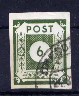 (2262) SBZ Sowjetische Besatzungszone  Nr.43 A                 O  gestempelt