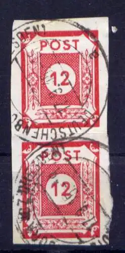 (2266) SBZ Sowjetische Besatzungszone  Nr.46 A Paar                O  gestempelt