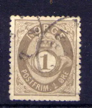 (1601) Norwegen Nr.22                     O  gestempelt