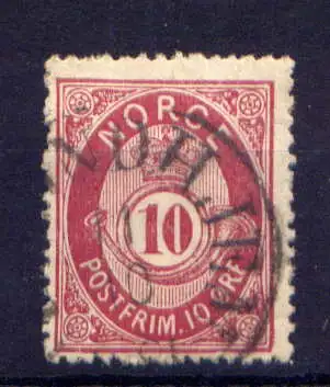 (1603) Norwegen Nr.25                     O  gestempelt